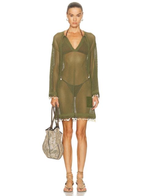 Zimmermann Wanderlust Embellished Tunic Dress