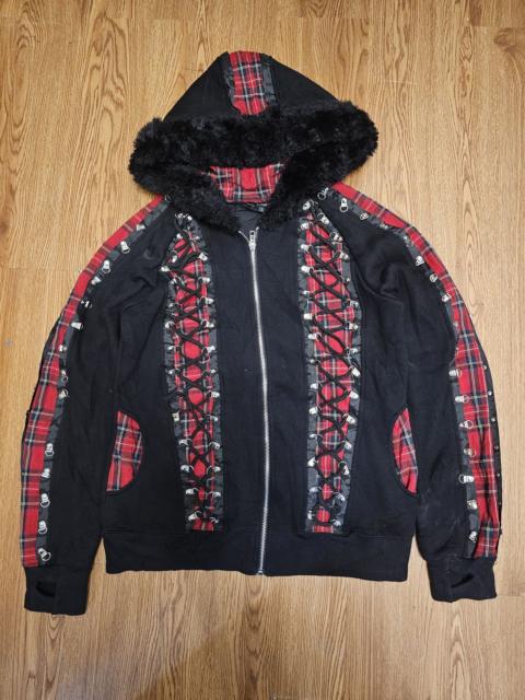 Hysteric Glamour Punk Seditionaries Fur Bondage Hoodie Banned Alternative