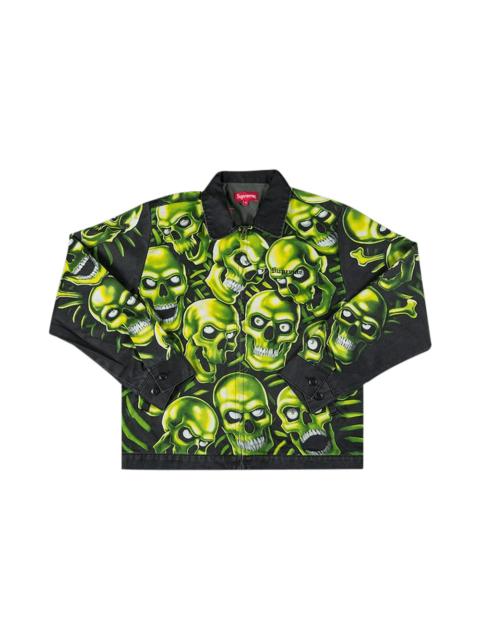Supreme Supreme Skull Pile Work Jacket 'Green'
