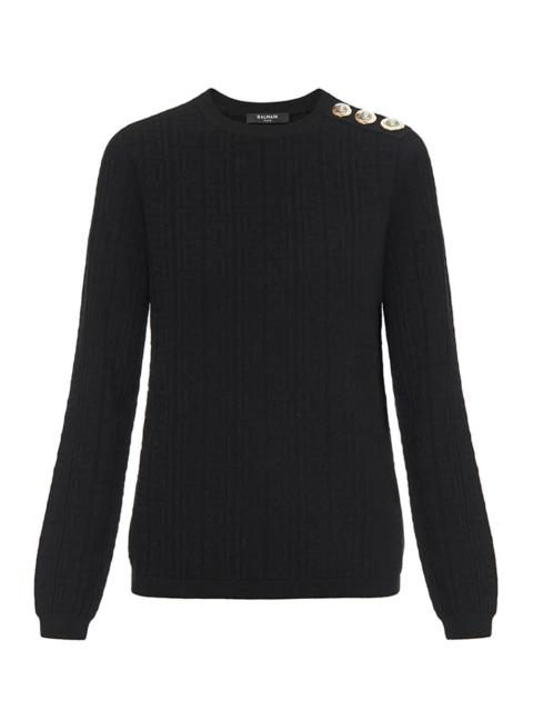 Balmain Balmain Women Sweater With Button Detail