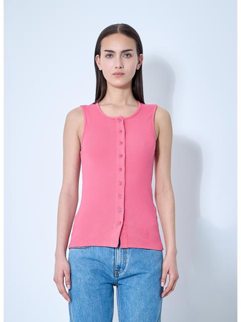 J.W. ANDERSON - Jw Anderson Women Button-Down Tank Top