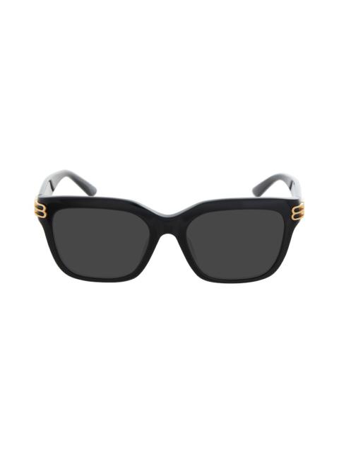 BALENCIAGA Women's Casino Square Af Sunglasses  in Black