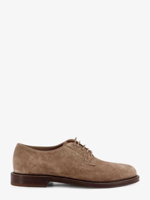 Brunello Cucinelli Brunello Cucinelli Men Suede Lace-Up