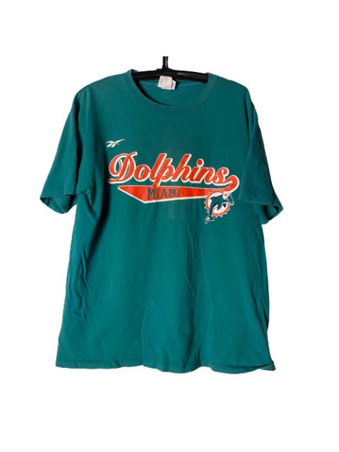 Other Designers Vintage - Vintage 90s Reebok Miami Dolphin Team Shirt