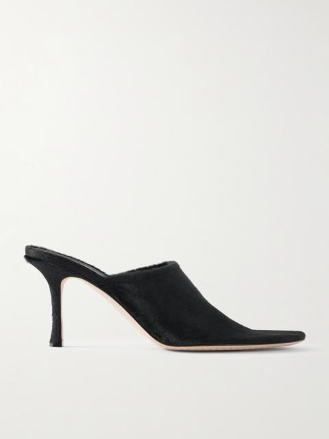 CHRISTEN Elipse Calf Hair Mules