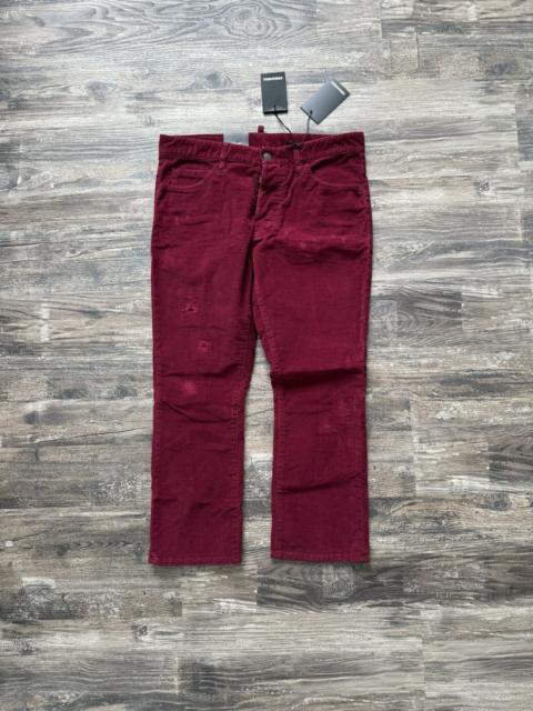DSQUARED2 NWT - Dsquared2 Corduroy Repaired trousers