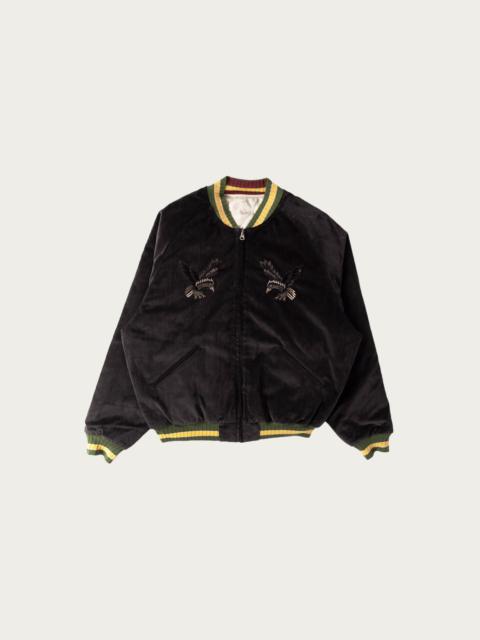 Kapital Velveteen Souvenir JKT (Raven&Skull) - Black