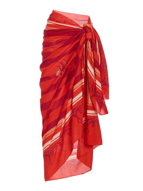Johanna Ortiz Cotton Pareo red