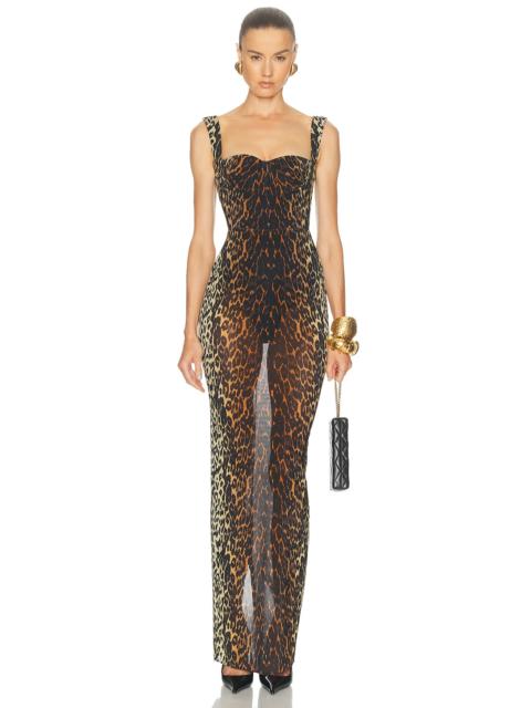 ALEX PERRY Cupped Column Dress