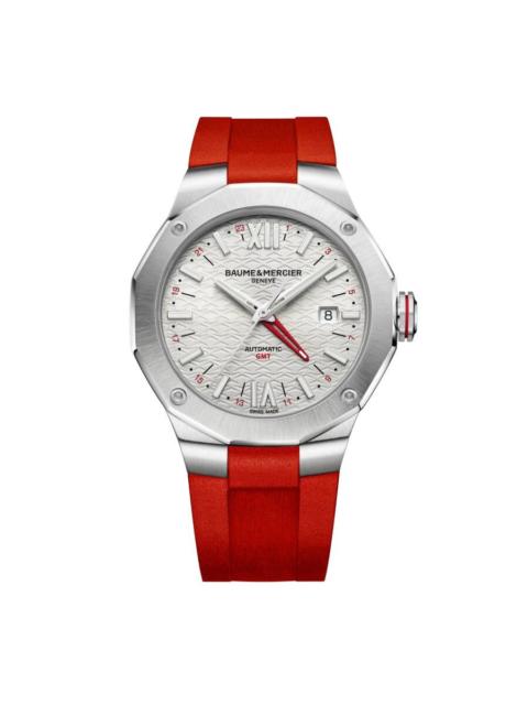 Other Designers Baume et Mercier Riviera GMT Automatic Grey Dial Men's Watch 10801