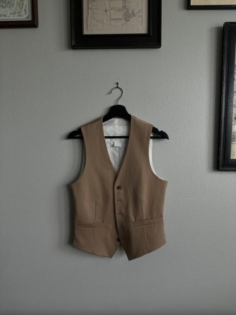 Maison Margiela MMM x H&M 2012 tan vest
