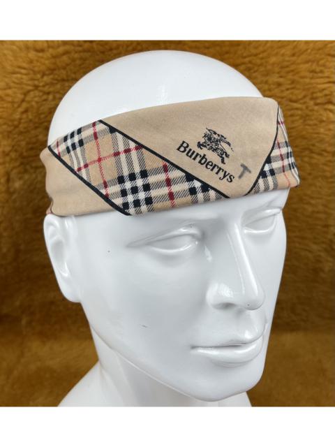 Other Designers Vintage - vintage burberry bandana handkerchief neckerchief HC0679
