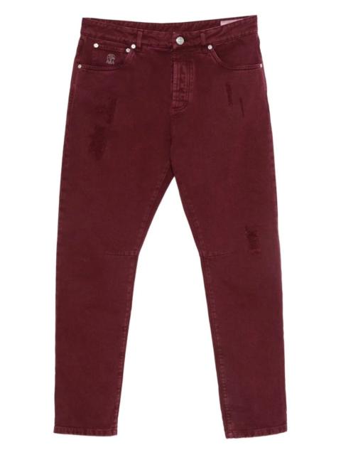 Brunello Cucinelli Dyed Denim Pants