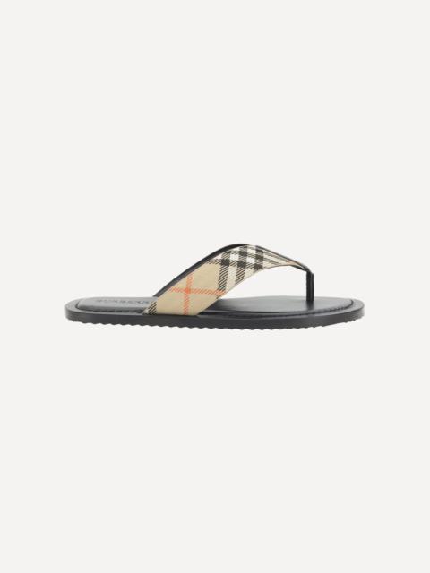 Burberry Pavilion Check​ Sandal