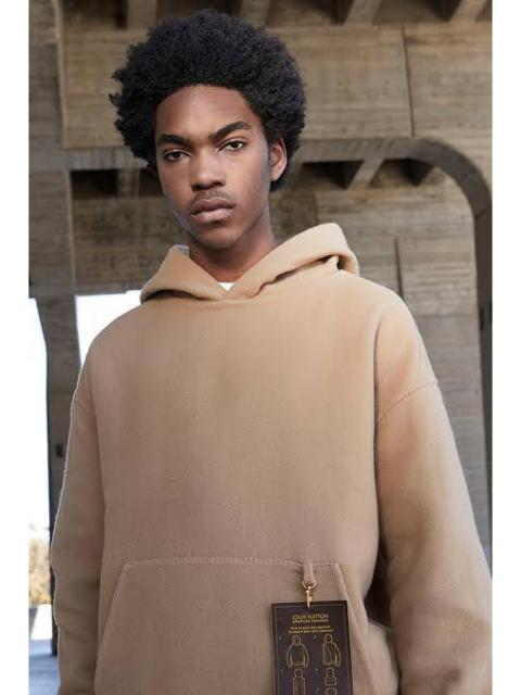 Louis Vuitton Fall19 Staples Edition Double Face Wool Hoodie