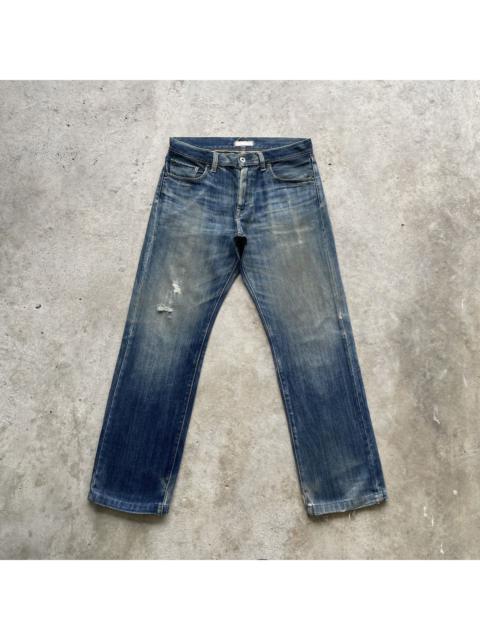 Other Designers Japanese Brand - Vintage Japanese Distressed Jeans MudWash Faded Denim Pants