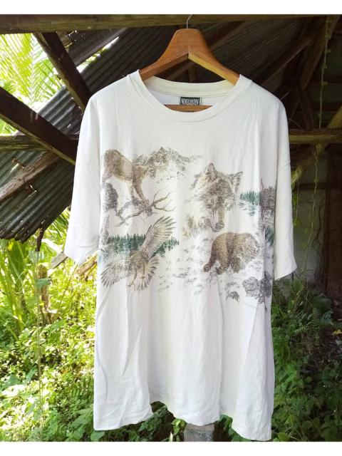 Other Designers Vintage Habitat 90s Northern Elements Nature animals tee