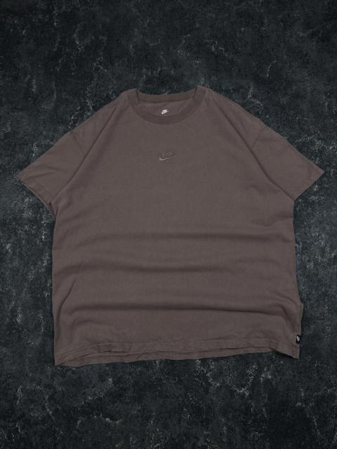 Nike Y2K Rare Nike Embroidery Centre Logo T Shirt Size XL