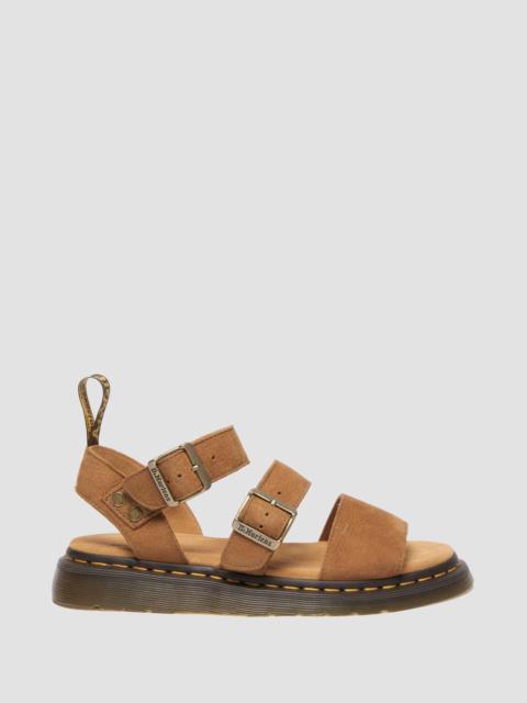 Dr. Martens Gryphon Tumbled Nubuck sandals