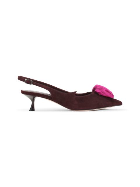 Roger Vivier Roger Vivier Suede Slingback Women