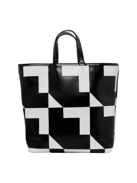 Comme Des Garçons Monochrome Tote