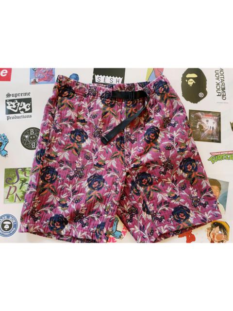 Supreme Supreme Jacquard Flowers Belted Short Burgundy / Navy