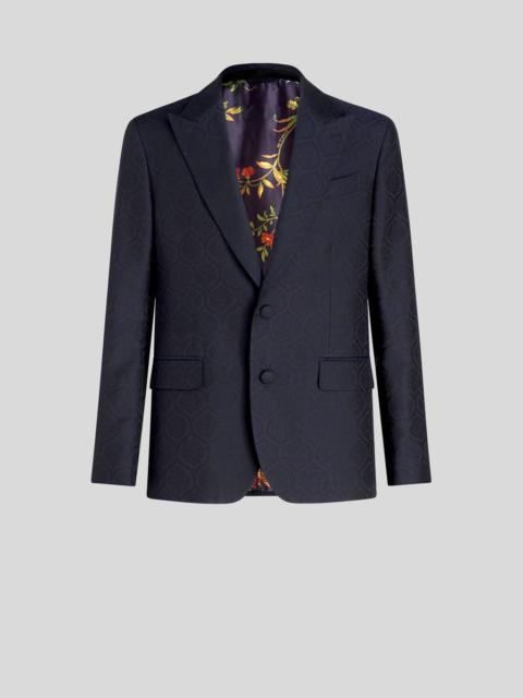 Etro WOOL AND COTTON JACQUARD JACKET