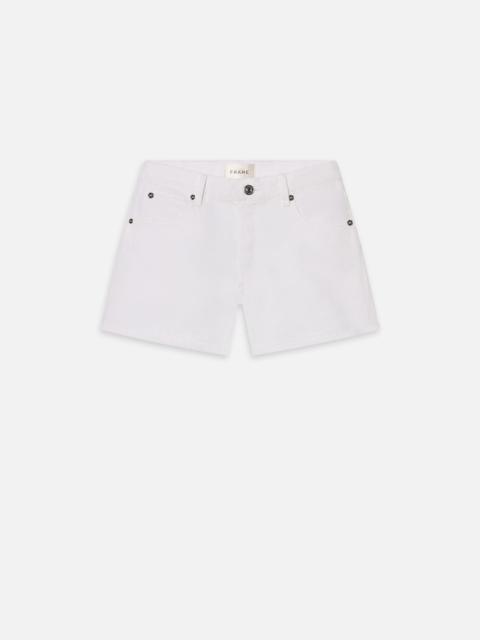 FRAME The Hang Short in White