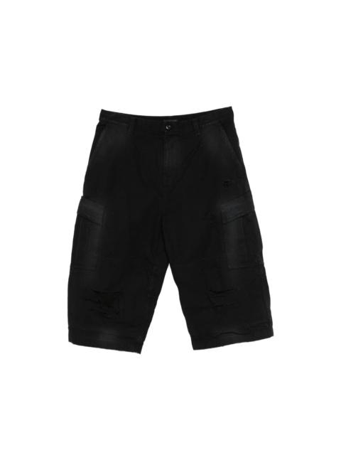 BALENCIAGA Balenciaga Black Shorts - Cargo Shorts Men