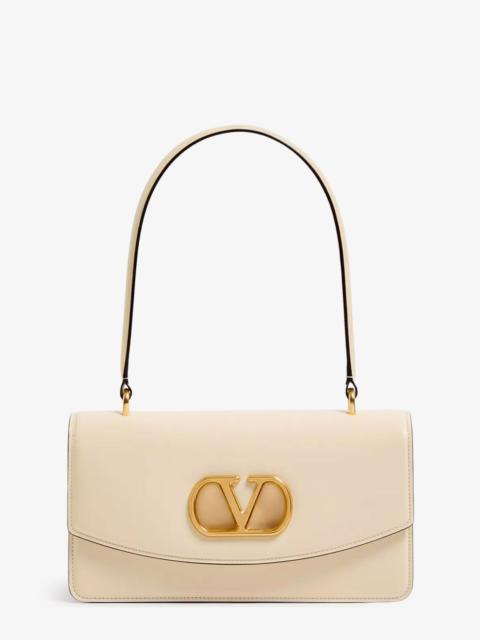Valentino Valentino Garavani Leather Vlogo Shoulder Bag