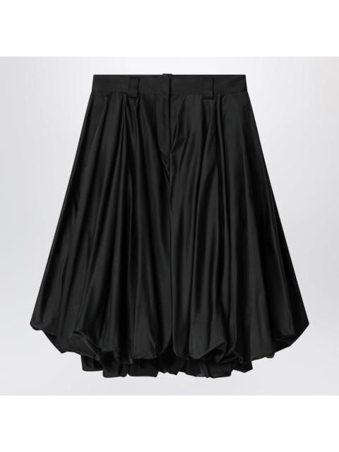 BALENCIAGA Balenciaga Black Balloon Skirt In Silk Blend Women