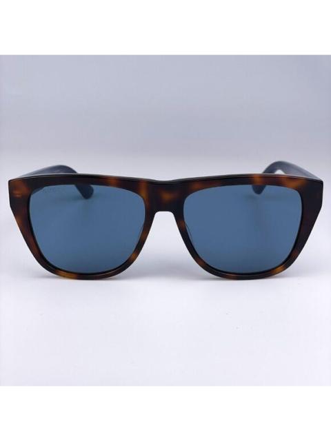 GUCCI SALE! NEW Gucci Web GG0926S 002 Havana Blue Rectangle Men Sunglasses