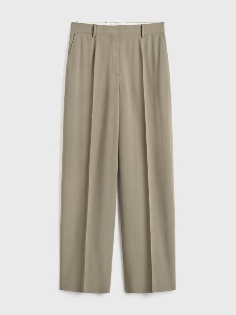 TOTEME Wide fluid trousers taupe
