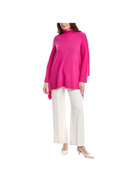 Valentino Valentino Wool & Cashmere-Blend Poncho Sweater