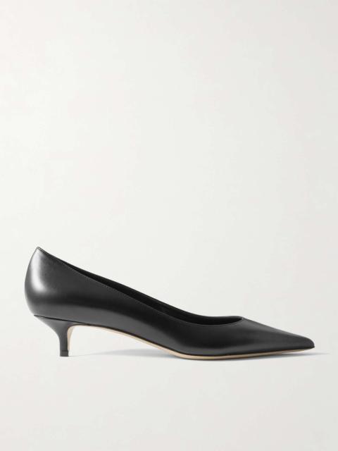 Amelia 30 leather pumps Black