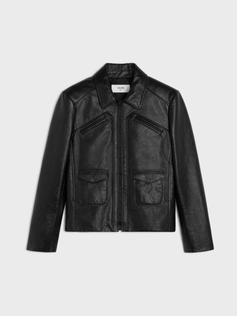 CELINE blouson IN LAMBSKIN