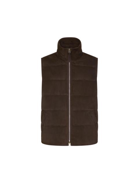 TOM FORD SUEDE LIGHT-FILL GILET