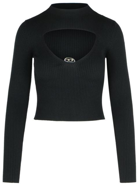 Diesel Diesel 'Olina' Black Wool Sweater Women