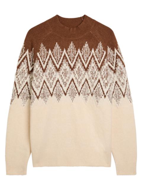 VARLEY Varley Siren 2.0 Fair Isle Knit Jumper