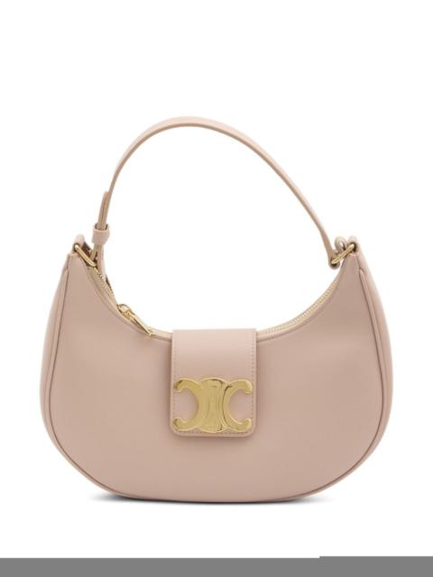 Celine Women Ava Triomphe Medium Leather Shoulder Bag