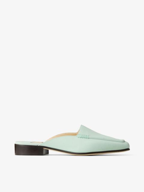 JIMMY CHOO Slide
Mint Nubuck Leather Mule