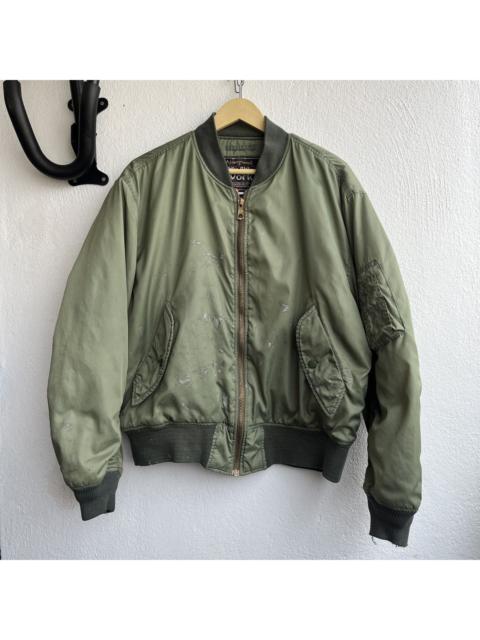 Toyo Enterprises - VINTAGE DISTRESSED BOMBER WAKU WAKU WORK TOYO ENTERPRISE