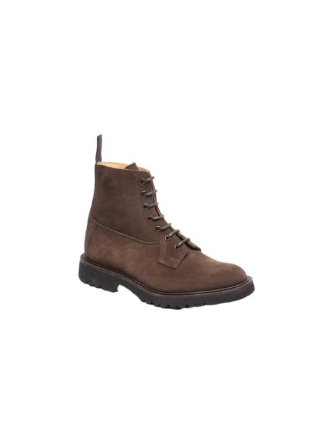 Burford Brown Suede Lace-up Boot Vibram Sole