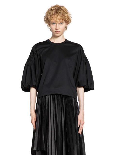 Noir Kei Ninomiya Noir Kei Ninomiya Woman Black T-shirts & Tank Tops