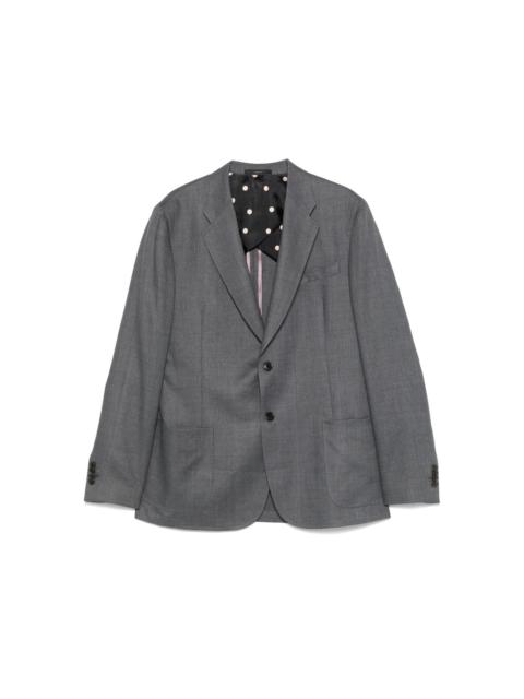single-breasted blazer
