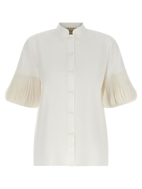 Valentino Valentino Garavani Women Valentino Garavani Poplin Embroidered Shirt