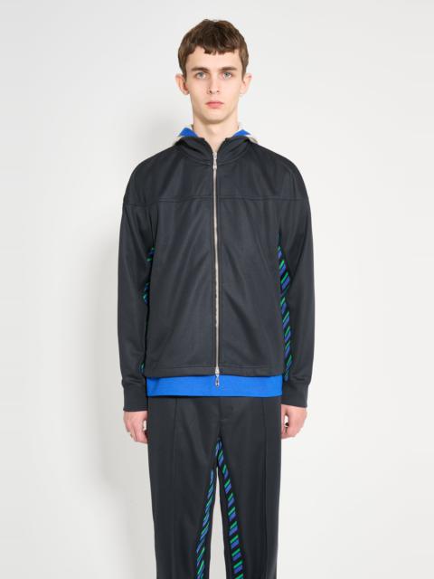 ASICS NOVALIS STYRAX TRACK JACKET ANTHRACITE