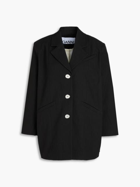 GANNI Cotton blazer