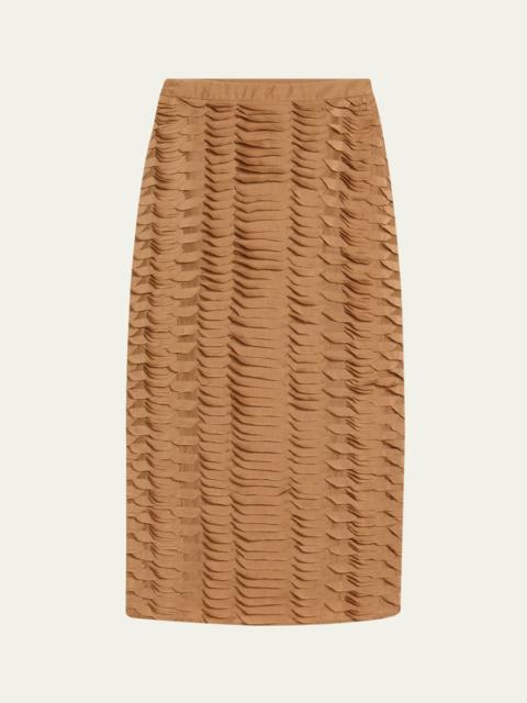 TWP Sylkie Scales Midi Skirt