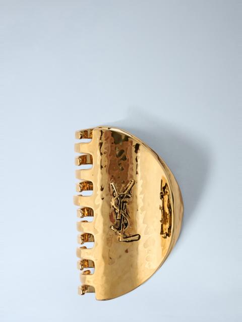 SAINT LAURENT Cassandre Claw Clip